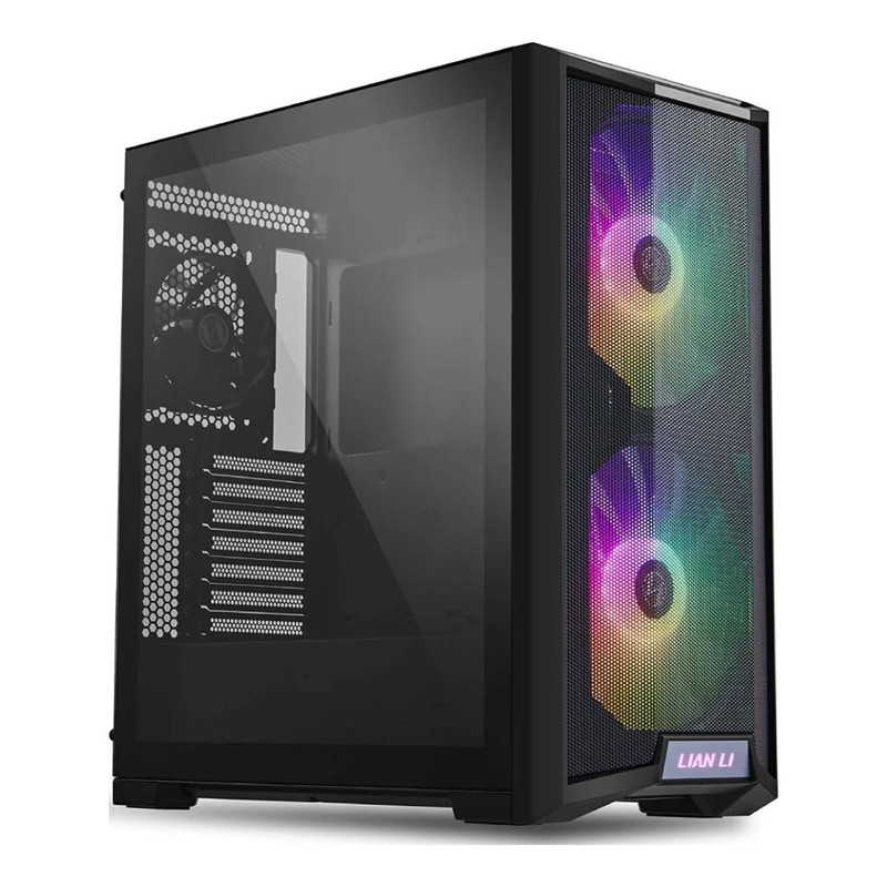 Lian Li Lancool 215 Tempered Glass Mid Tower Case - Black - صندوق